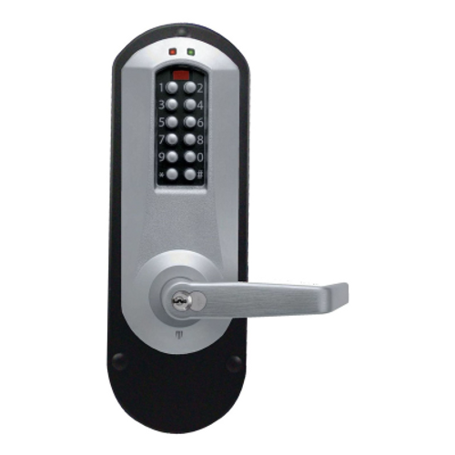 Dormakaba's E-Plex E5010 Electronic Exit Device Trim, 100 Access Codes, 3,000 Audit Events