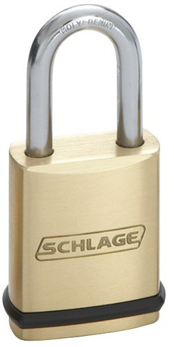 Schlage KS Series Brass Padlock