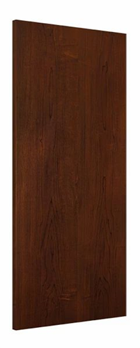 Wood Door 3'-0" x 7'-0", Plain Sliced White Maple, Prefinished Espresso