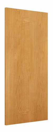 Wood Door 3'-6" x 7'-0", Plain Sliced White Maple, Prefinished Honey