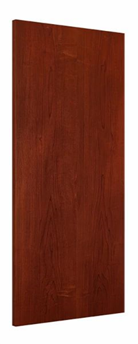 Wood Door 3'-6" x 7'-0", Plain Sliced White Maple, Prefinished Saffron