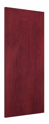 Wood Door 4'-0" x 7'-0", Plain Sliced White Maple, Prefinished Cinnamon