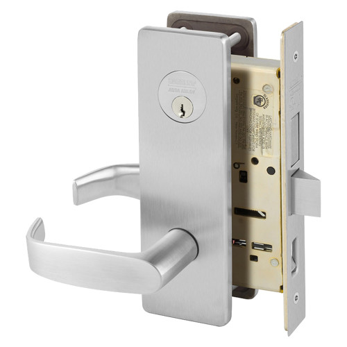 Sargent 8200 Series Heavy Duty Mortise Lockset, Dormitory/Exit (8246) Function