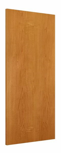 Wood Door 4'-0" x 7'-0", Plain Sliced White Maple, Prefinished Toast