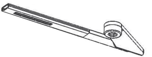 Sargent 63-3056/63-3057 Double Egress Arm for 281, 351, 1431 Series Door Closer