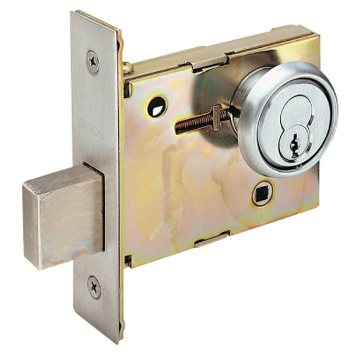 Arrow N Series Mortise Deadbolt, Single Cylinder