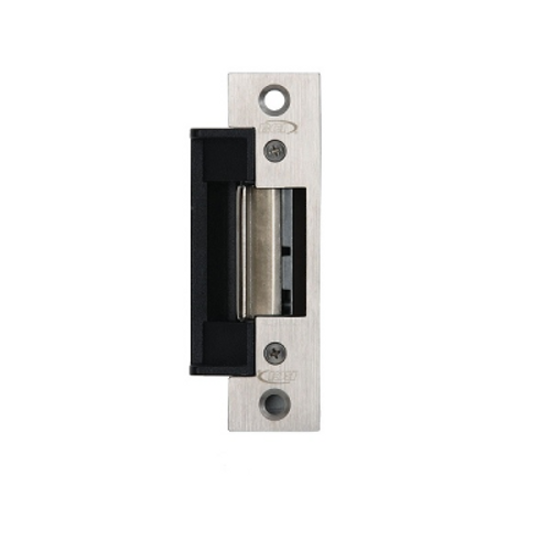 RCI 4 Series Electric Strike, Centerline, Satin Stainless Steel