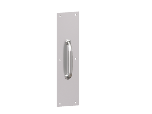 Hager 36 Door Pull+Plate