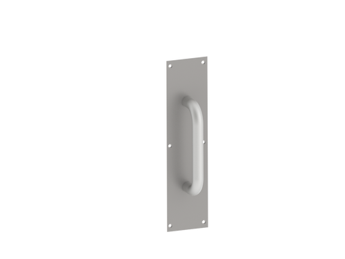 Hager 33 Door Pull+Plate