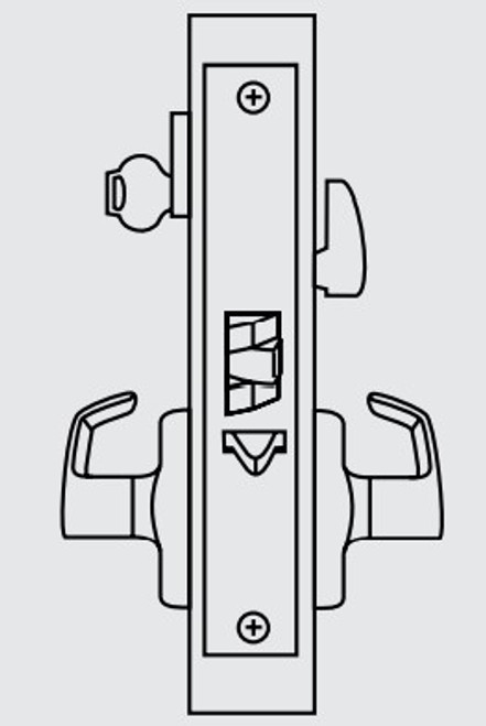 Corbin Russwin ML2053 Heavy Duty Mortise Lockset, Trim Kit ONLY, Entrance or Office Function