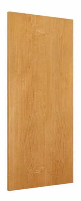 Wood Door 3'-0" x 7'-0", Plain Sliced White Maple, Prefinished Honey