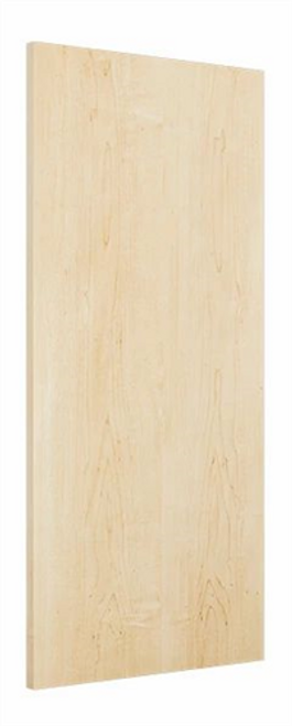 Wood Door 3'-0" x 7'-0", Plain Sliced White Maple, Unfinished