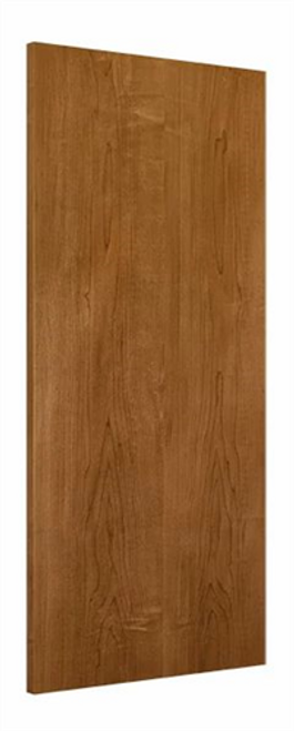 Wood Door 4'-0" x 7'-0", Plain Sliced White Maple, Prefinished Nutmeg