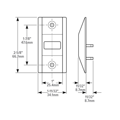 Adams Rite 4089 Exit Indicator - CookandBoardman.com