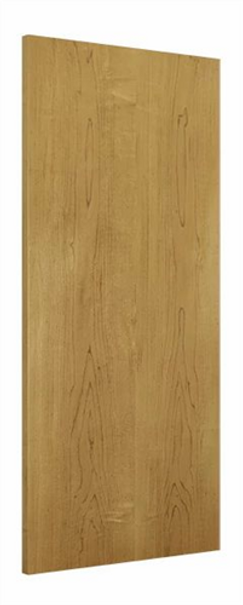 Wood Door 4'-0" x 7'-0", Plain Sliced White Maple, Prefinished Cane