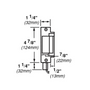 Von Duprin 6211 Electric Strike for Mortise/Cylindrical Locks