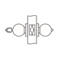 Arrow MK Series Cylindrical Lockset, Entrance/Office Function