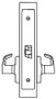 Corbin Russwin ML2010 Heavy Duty Mortise Lockset, Passage/Closet (F01) Function