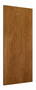 Wood Door 3'-0" x 7'-0", Plain Sliced White Maple, Prefinished Nutmeg