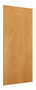 Wood Door 3'-0" x 8'-0", Plain Sliced White Maple, Prefinished Honey