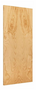 Wood Door 2'-6" x 6'-8", Rotary Natural Birch, Unfinished