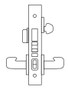 Sargent 8200 Series Heavy Duty Mortise Lockset, Apartment Corridor Door (8243) Function, Lockbody Only