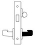 Sargent 8200 Series Heavy Duty Mortise Lockset, Dummy Trim Deadlock (8230) Function