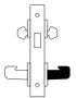 Sargent 8200 Series Heavy Duty Mortise Lockset, Dummy Trim Deadlock (8229) Function