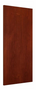 Wood Door 4'-0" x 7'-0", Plain Sliced White Maple, Prefinished Saffron