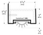 Pemko 222 Door Bottom Shoe, 36"