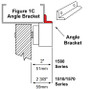 SDC Angle Brackets for EMLock 1500 Series