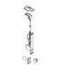 ABH 1865 Self-Latching Top Bolt and Bottom Fire Bolt, Metal Door Application