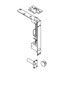 ABH 1866 Self-Latching Top Bolt and Bottom Fire Bolt, Wood Door Application