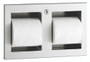 Bobrick B-35883 Double Toilet Tissue Roll Dispenser