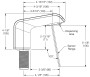 Bradley Verge 6-3500 Linea Series Deck Mount Soap Dispenser