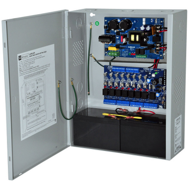 Altronix, Access Power Controller w/ Power Supply/Charger, 8 Fused Relay  Outputs, 12/24VDC @ 6A, FAI, 115VAC, BC400 Enclosure