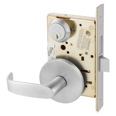 Sargent 8200 Series 8204 Storeroom/Closet Lockset 8204-LNA-03-RH