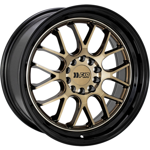 F1R F21 17x8.5 Bronze Black Wheel F1R F21 5x100 5x4.5 35 F211785BZBK35-v2