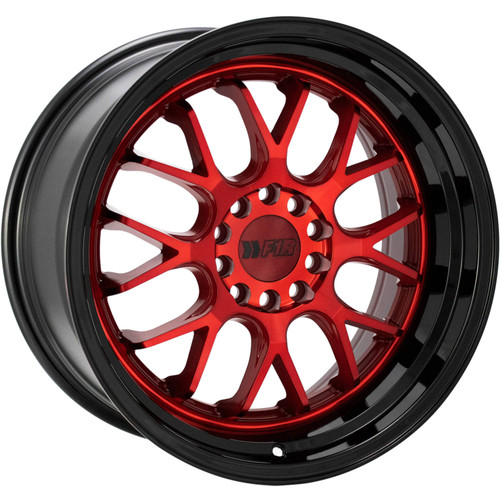 F1R F21 18x10.5 Red Black Wheel F1R F21 5x100 5x4.5 20 F2118105R20-v2