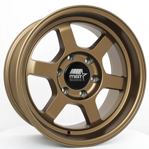 MST Time Attack 17x8.5 Bronze Wheel MST Time Attack 6x5.5 -12 01T-78583-N12-MBZ