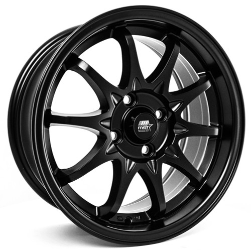 MST MT04 15x7 Matte Black Wheel MST MT04 4x100 35 04-5749-35-MBK