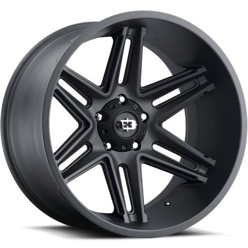 Vision Razor 20x12 Satin Black Wheel Vision Razor 363 6x5.5 -51 363-20283SB-51