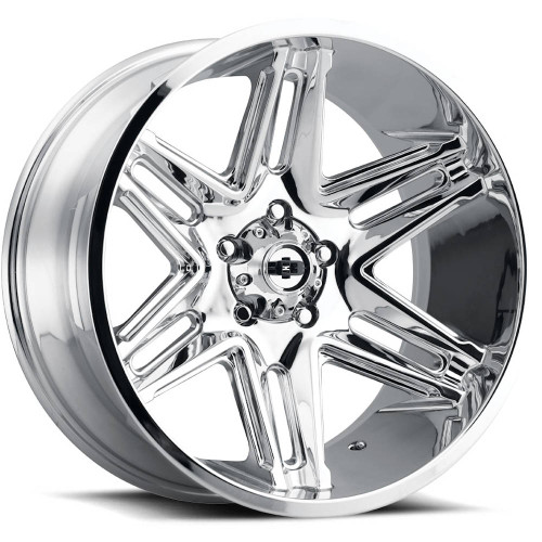 Vision Razor 24x12 Chrome Wheel Vision Razor 363 8x6.5 -51 363-24281C-51