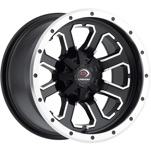 Vision Commander 14x7 Black Wheel Vision Commander 548 4x110 3 548-147110MBMF4