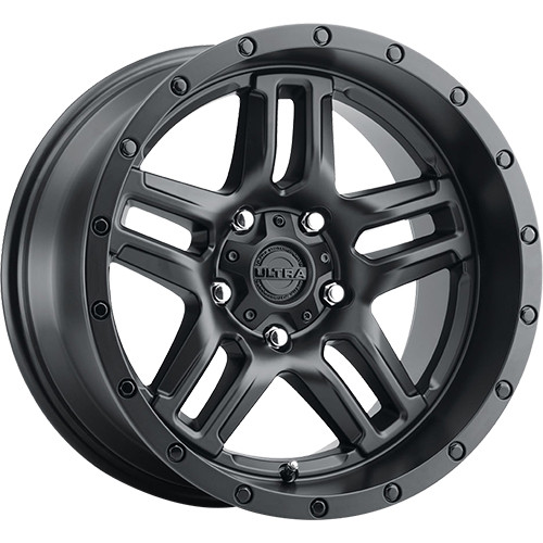 Ultra Prowler Jeep 17x9 Satin Black Wheel Ultra Prowler Jeep 258 5x5 -12 258-7973SB12