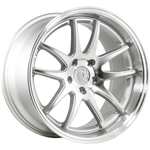 Aodhan DS02 18x10.5 Silver Wheel Aodhan DS02 5x4.5 15 DS218105511415SMF