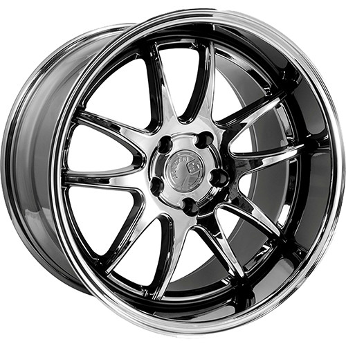 Aodhan DS02 18x9.5 Chrome Wheel Aodhan DS02 5x4.5 30 DS21895511430VC