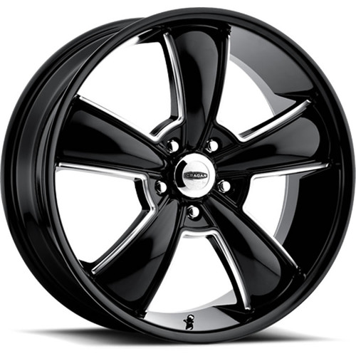 Cragar 615 20x10 Black Wheel Cragar 615 5x4.5 39 615BMBC0101270