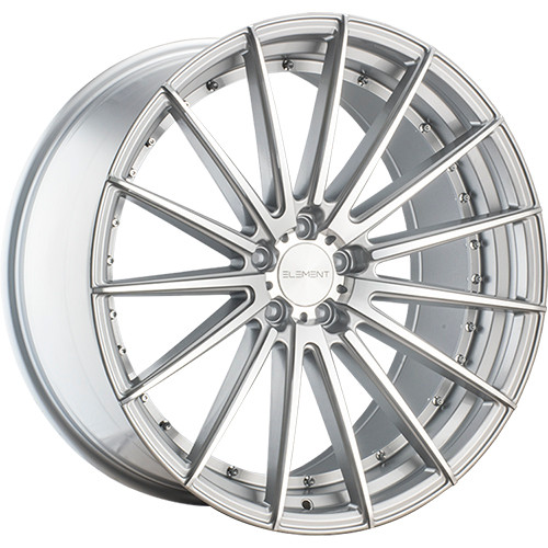 Element EL15 22x9 Silver Wheel Element EL15 5x115 15 EL152295115+15SMF