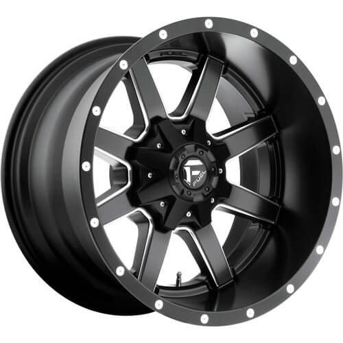 Fuel Maverick 22x12 Black Wheel Fuel Maverick D538 8x170 -44 D53822201747